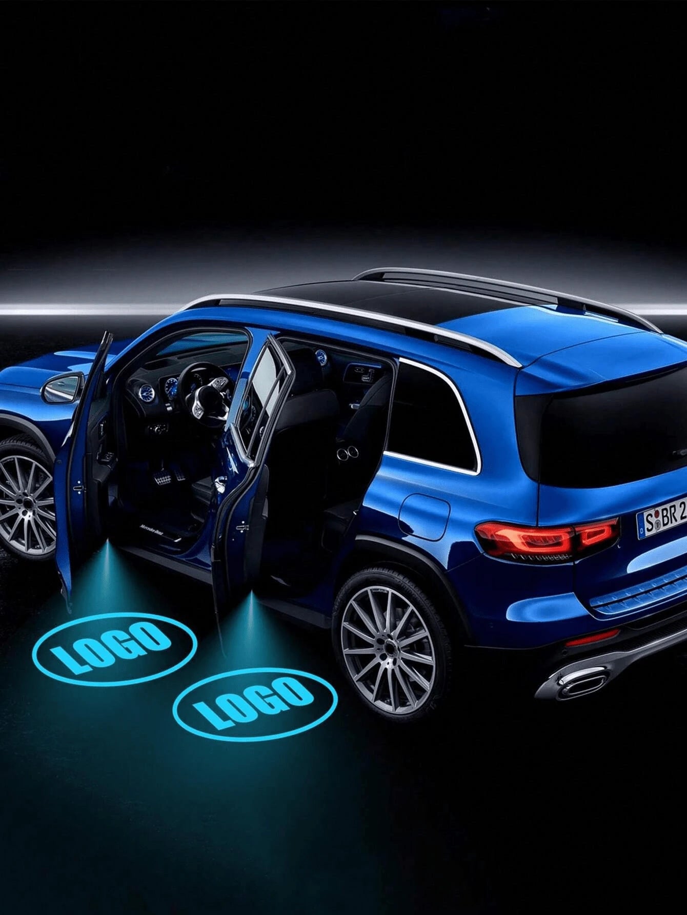 LED-deurprojectorlamp